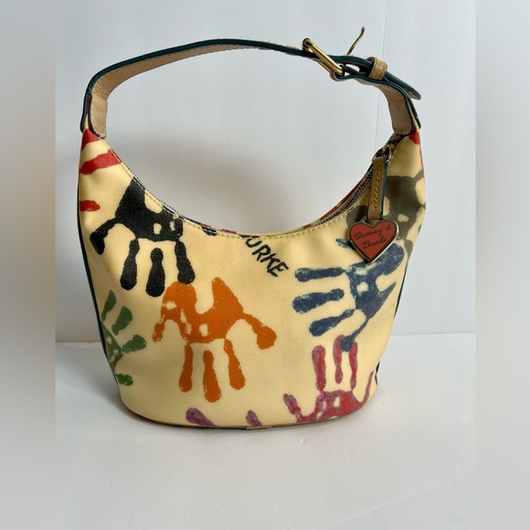 Dooney & Bourke Bags Dooney And Bourke Handprint Hobo Shoulder Bag